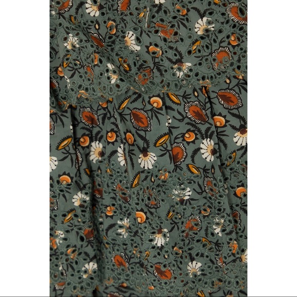 NWT Ulla Johnson Odile dress in Dragonfly green, size 2 - Picture 5 of 7